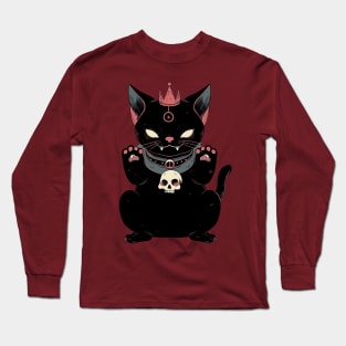 Metalhead Kitty Long Sleeve T-Shirt